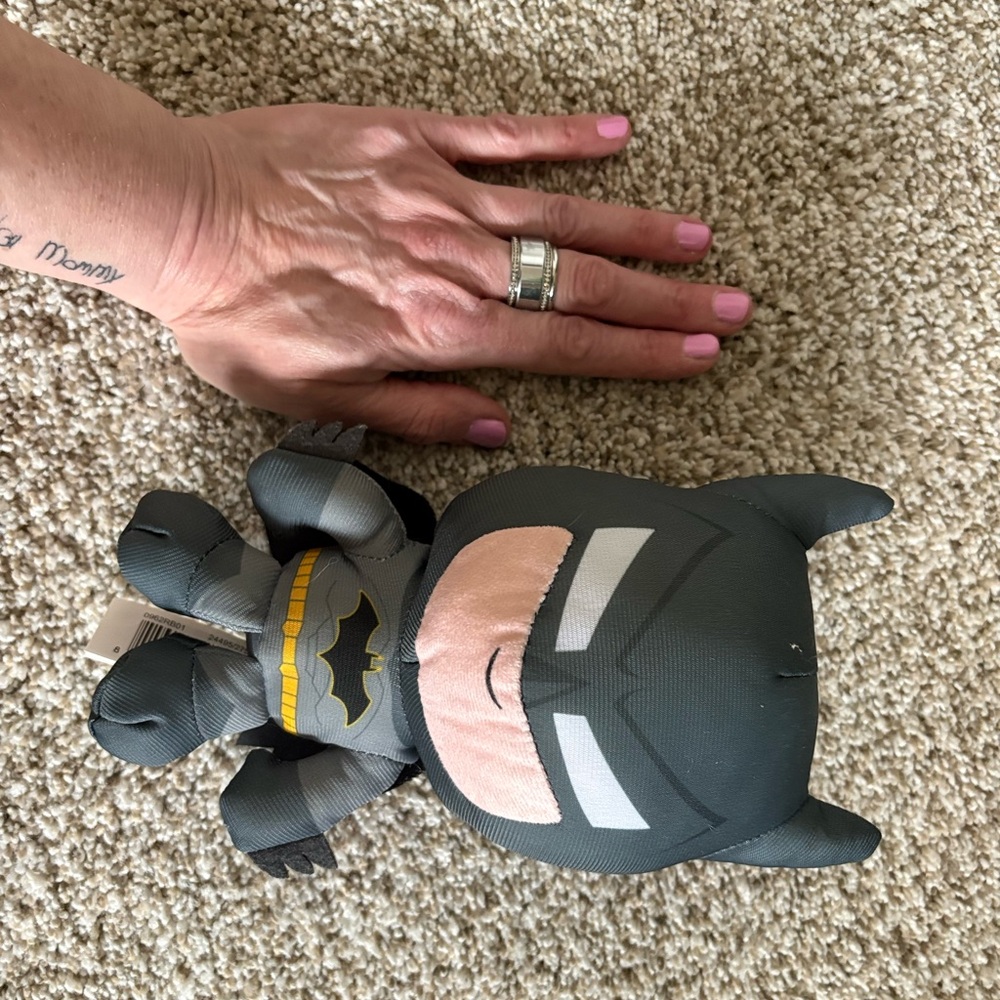 Batman Stuffed Animal - Black and Gray
